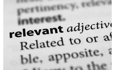 The Right Stuff: Risk and “Relevant” Data