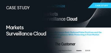 NICE Actimize FMC Case Study