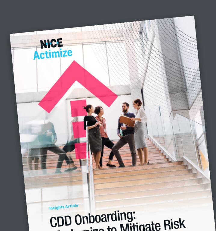 Customer Due Diligence Software | NICE Actimize