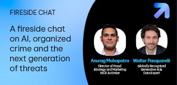 A fireside chat on AI, organized crime and the next generation of threats