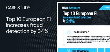 Top 10 European FI increases detection by 34%