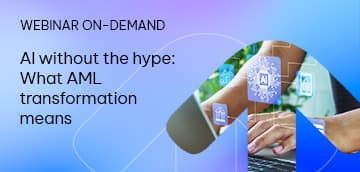 AI without the hype: What AML transformation means